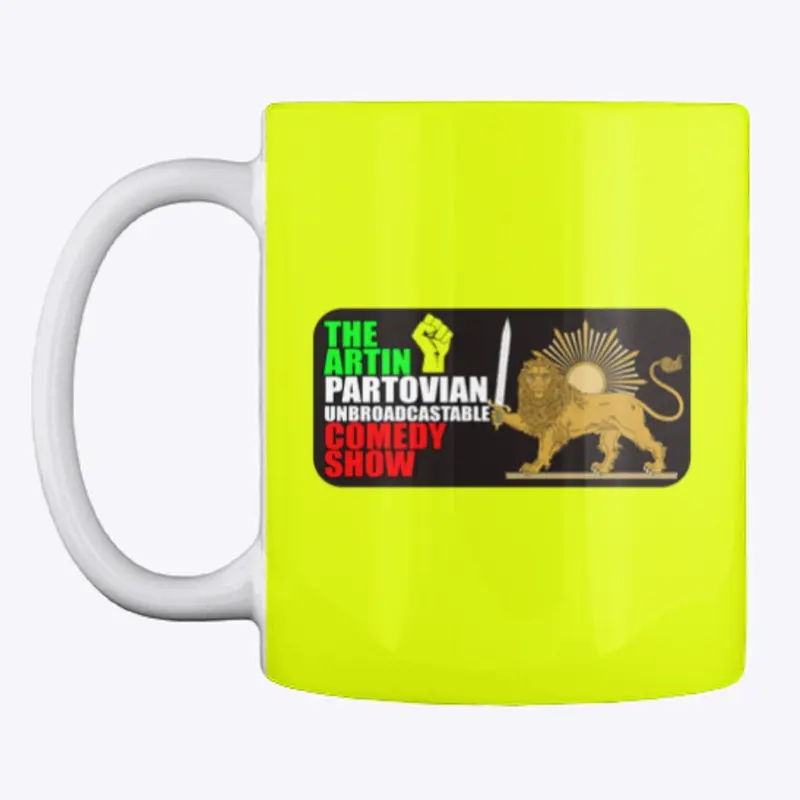 LION AND SUN MUG WITH COVER 